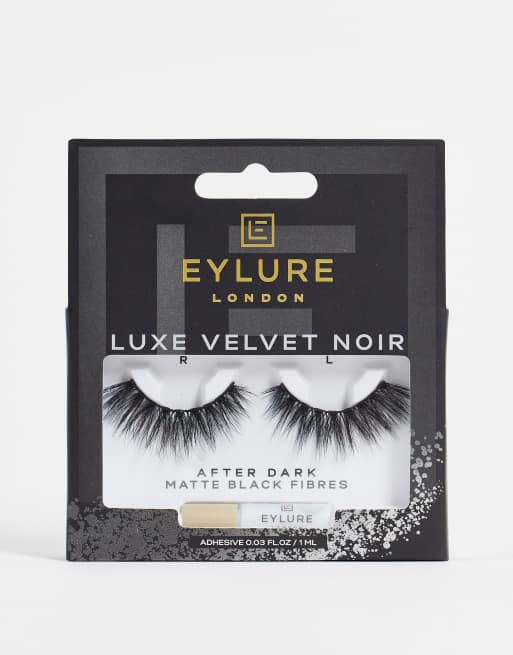 Eylure – Lashes Luxe Velvet Noir – Kunstwimpern in der Farbe Afterdark