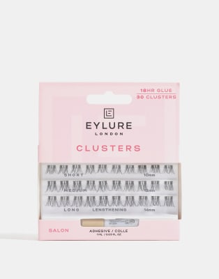 Eylure Lengthening Clusters - Pack Of 30-black