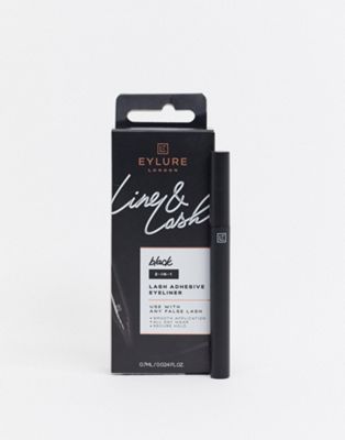 Eylure Line and Lash Black Lash Glue Eyeliner - ASOS Price Checker