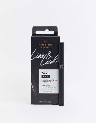 Eylure Line and Lash Black Lash Glue Eyeliner - ASOS Price Checker