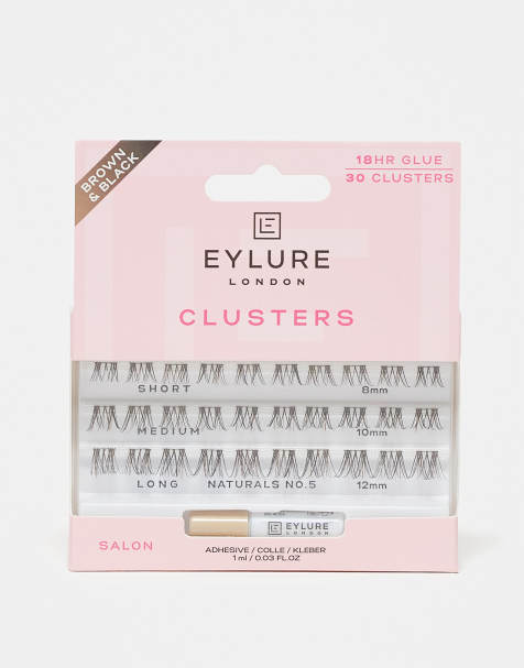 Eylure - Naturals Clusters No.5 - Ciglia finte a ciuffetti - Marrone/Nero - view 1