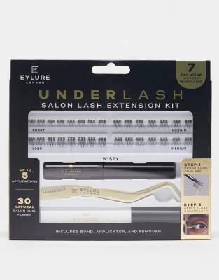 Eylure Eylure Underlash Salon Lash Extension Kit - Wispy-Black