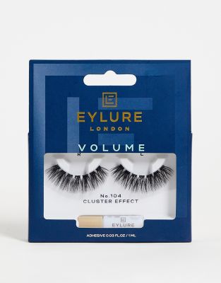 Eylure - Volume Cluster Effect - Falsche Wimpern - No.104-Schwarz