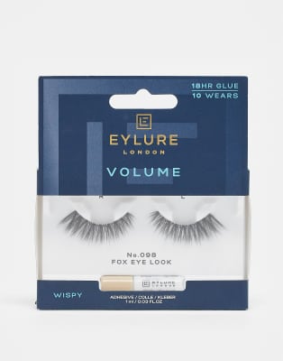 Eylure - Volume Lash - Künstliche Wimpern - No. 098 (Fox Eye)-Schwarz