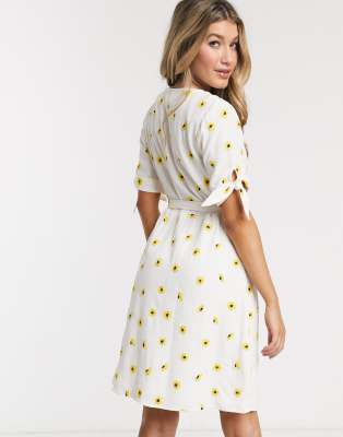 sunflower mini dress