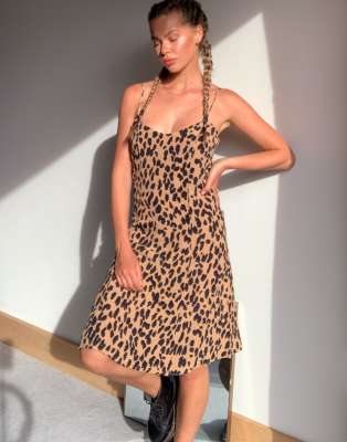 sunny girl leopard dress