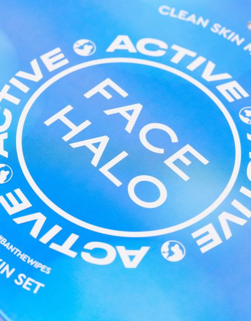 Face Halo - Active - Pakke med 3 genanvendelige renserondeller, 2 af 4