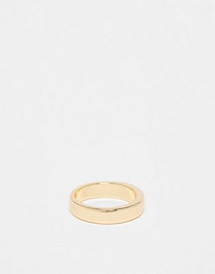 Faded Future band ring in gold