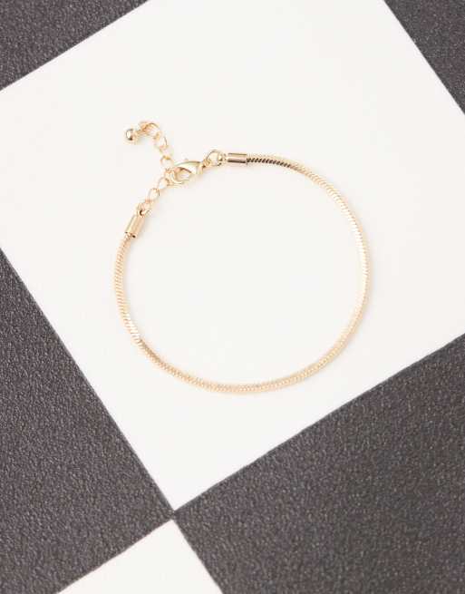 Faded Future - Bracelet classique à maillons fins - Doré, 2 de 3