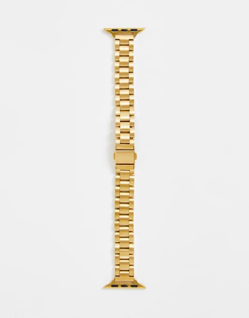 Faded Future bracelet smart watch strap in gold