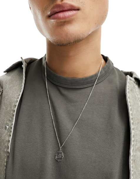 Stylish mens store necklaces