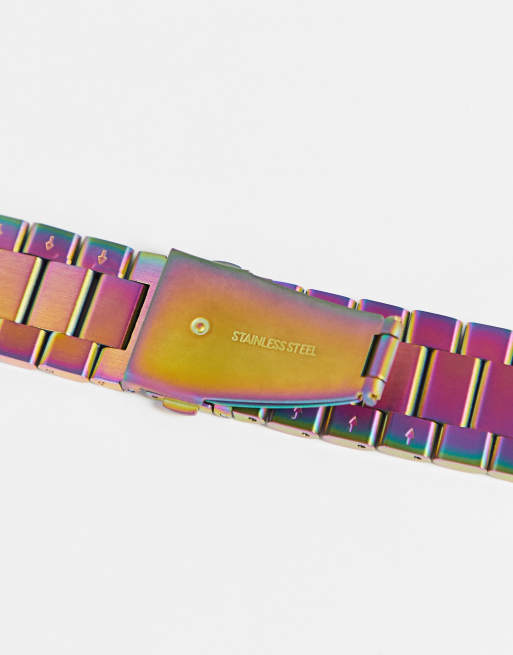 Faded Future - Cinturino smart watch iridescente , 4 di 4