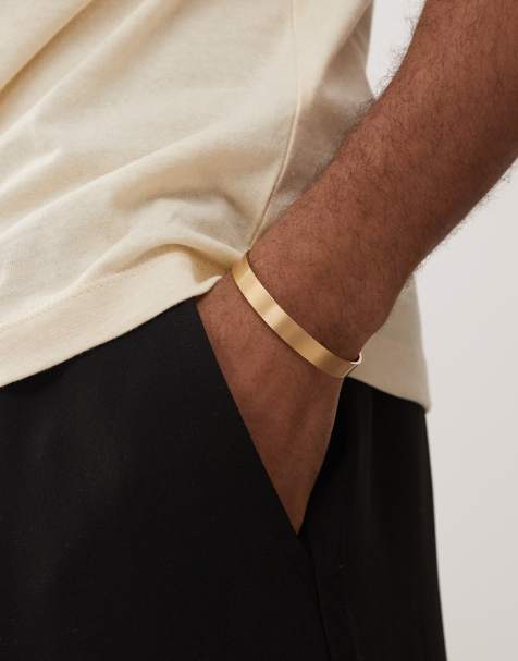 Faded Future classic cuff bracelet in gold - view 1