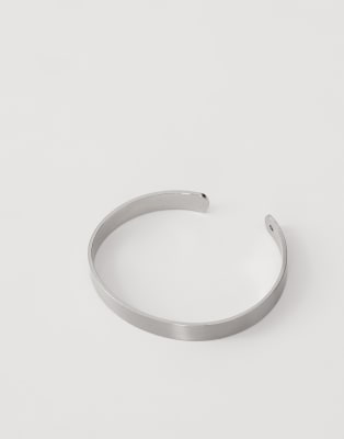 Faded Future Classic Cuff Bracelet In Silver