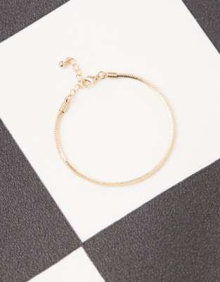 Faded Future Classic Thin Chain Bracelet