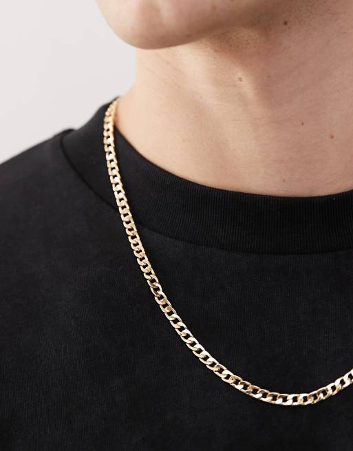 Faded Future - Collana color oro con catena barbazzale