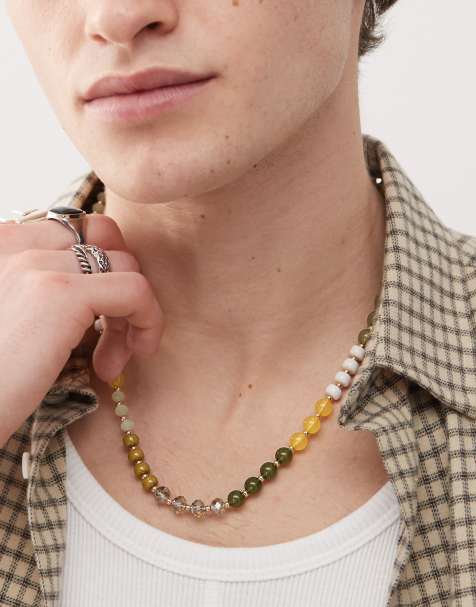Faded Future - Collier de perles multicolore - Vert - view 1