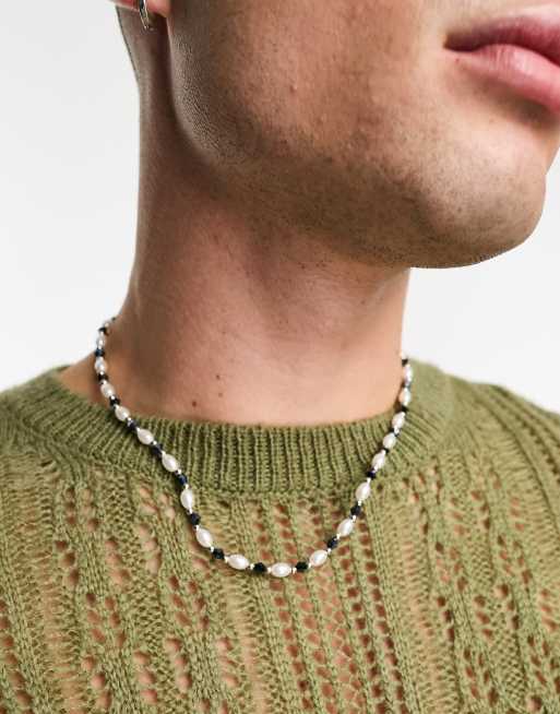 Faded Future - Collier en perles et verre style festival 