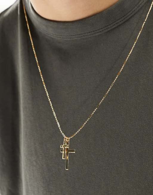 Double Cross Me Necklace