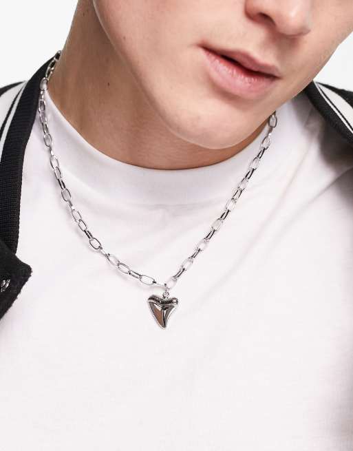 Faded Future - Festival - Schakelketting met haaientand in zilver