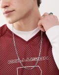 [FADED FUTURE] Faded Future figaro chain necklace in silver No Size SILVER