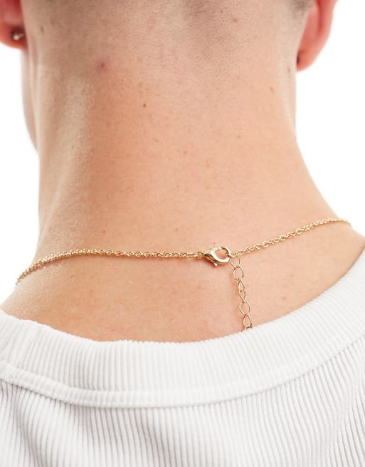 Faded Future - Ketting met cowboyhoed-hangertje in goud, 4 van 4