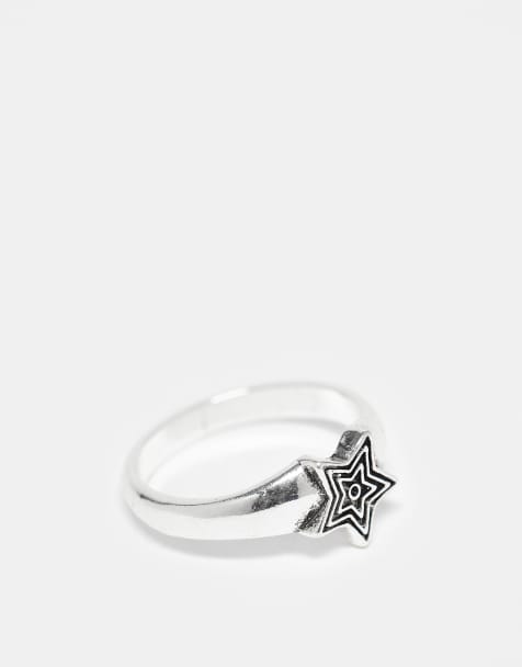 Faded Future star ring in silver - view 1