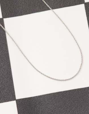 Faded Future Thin Rope Chain Necklace