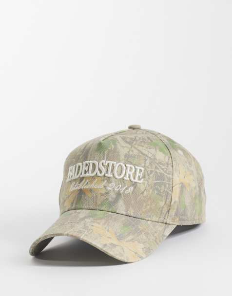 Faded Store Established 5-panel cap in camo print - view 1
