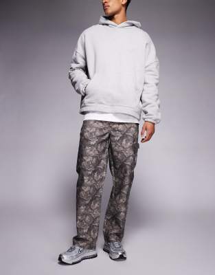 Faded Store - Jean à imprimé camouflage - Multicolore