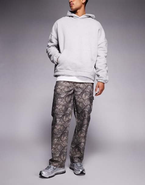 Faded Store - Jeans con stampa mimetica multicolore - view 1