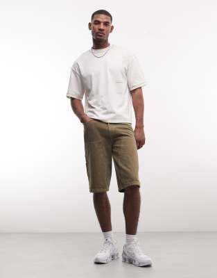 Faded Store Logo T-shirt In White