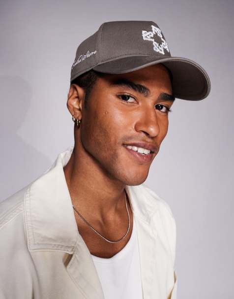 Faded Store monogram cap in brown - view 1