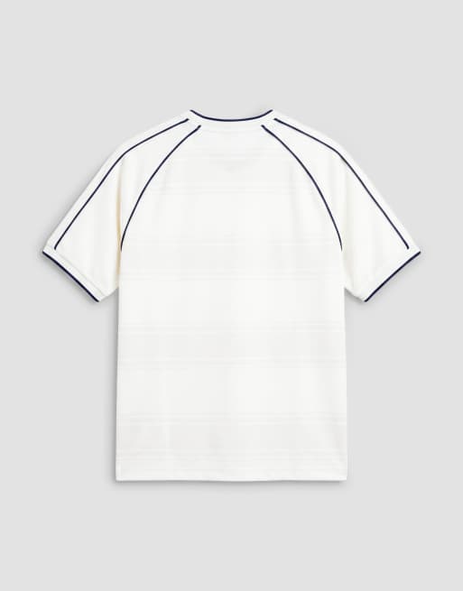 Faded Store raglan logo soccer jersey in chalk, 7 of 7