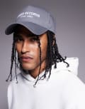 [Faded Store] Faded Store record studio cap in charcoal-Grey No Size GREY