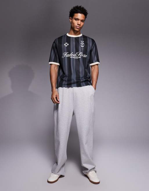 Faded Store striker soccer tee in black, 2 of 5
