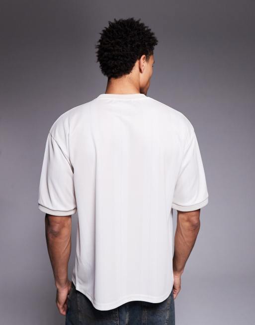 Faded Store - Striker voetbalshirt in wit, 3 van 5
