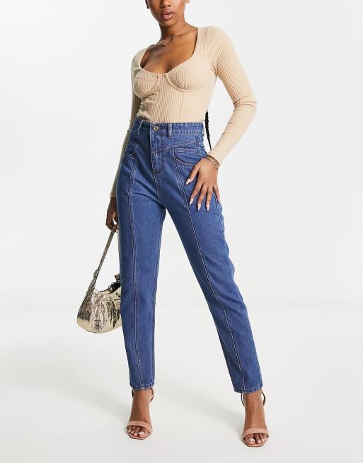 Baggy jeans outfit  Outfits con jeans, Straight jeans outfit, Mom jeans  outfit