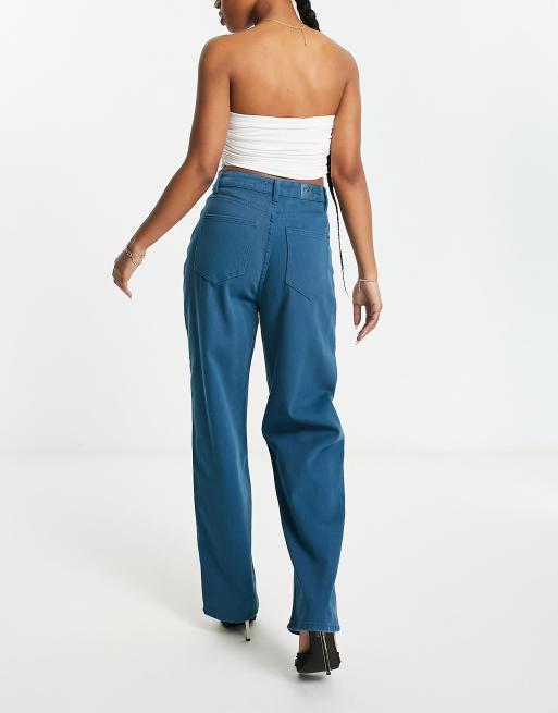 Fae - Jeans in jaren 90-stijl met lage taille en wijde pijpen, 2 van 4