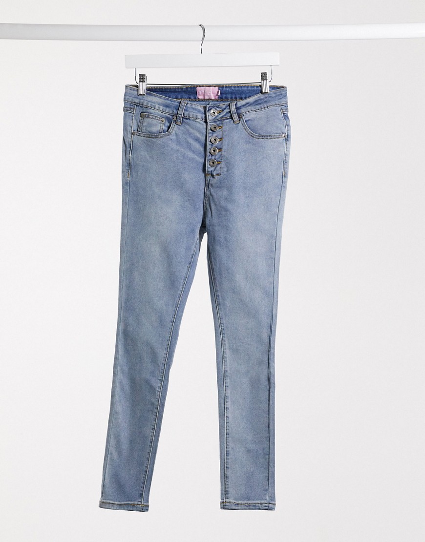 Fae - Skinny jeans in blauw