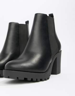 faith black chelsea boots