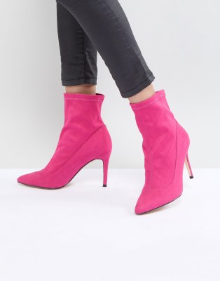 asos pink boots