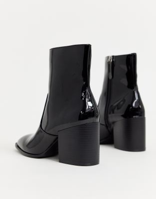 faith black chelsea boots