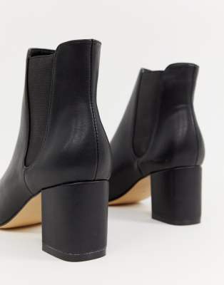 faith mid heel chelsea boot