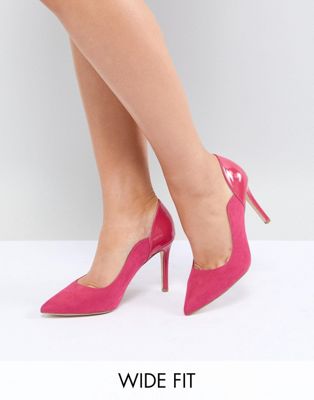 wide fit pointed shoes