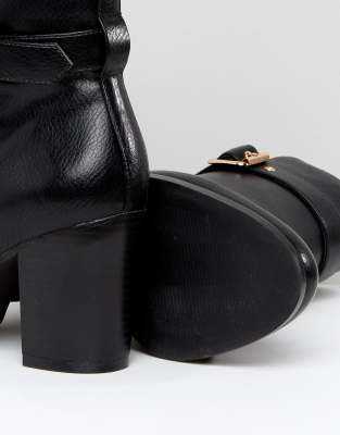 faith wide fit boots
