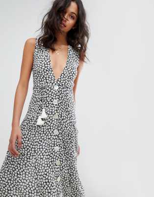 faithfull blohm midi dress