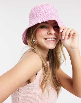 check bucket hat
