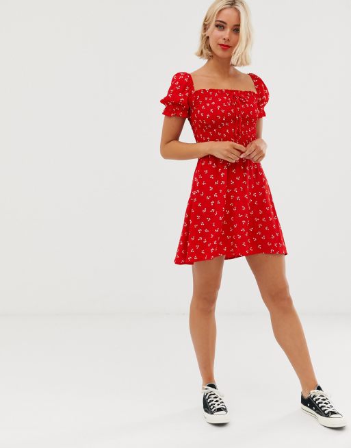 Faithfull the brand 2025 genevieve mini dress