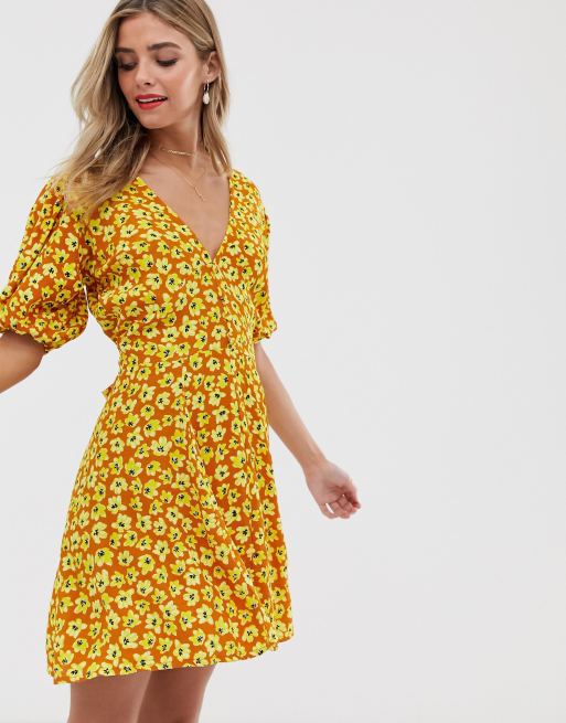 Faithfull ilia floral mini dress | ASOS